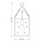 Z-Lite Barrington Pendant, 1-Light, 8.25 In.W x 17.5 In.H, Matte Black/Clear Waterglass 346P8-MB - alternate 4
